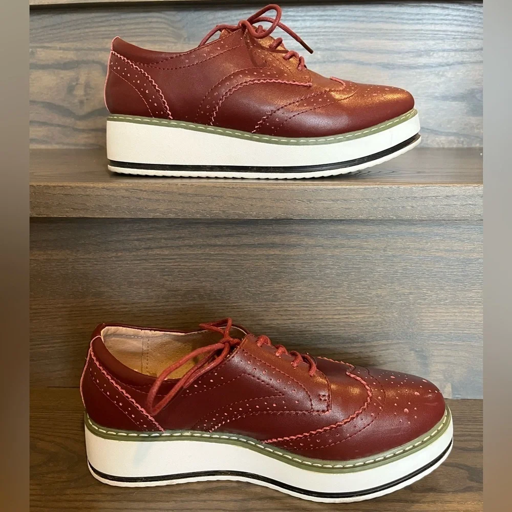 Dadawen Burgundy Oxford